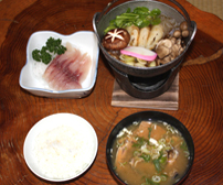 杣温泉のお料理