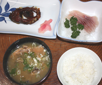 杣温泉のお料理